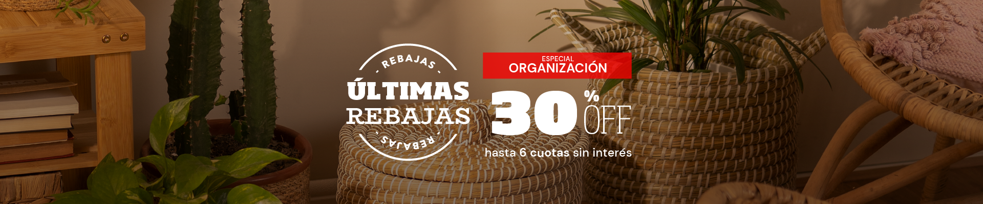 Especial Organización - Hasta 30% off